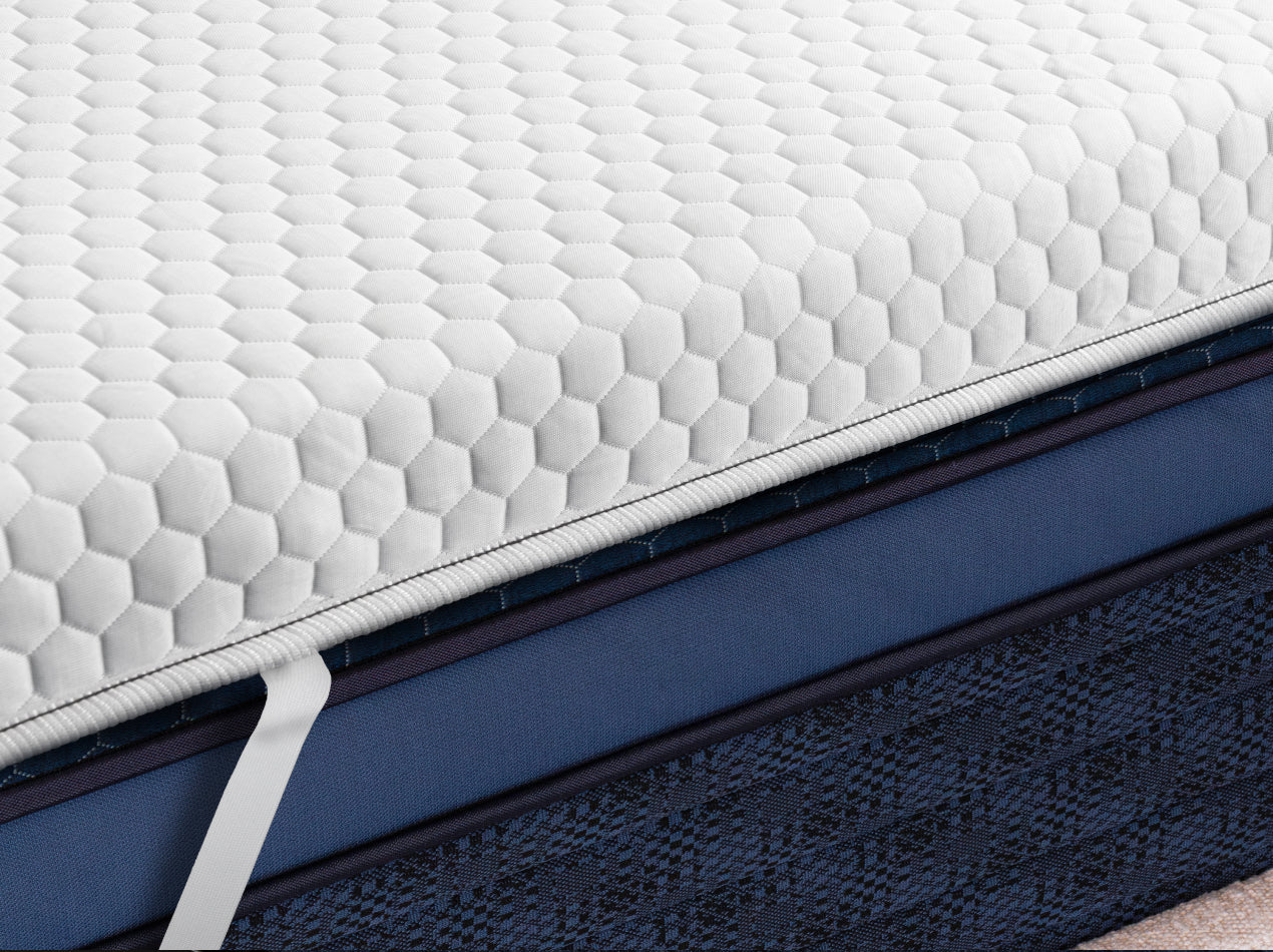 Microcoil Mattress Topper - lifestyle view