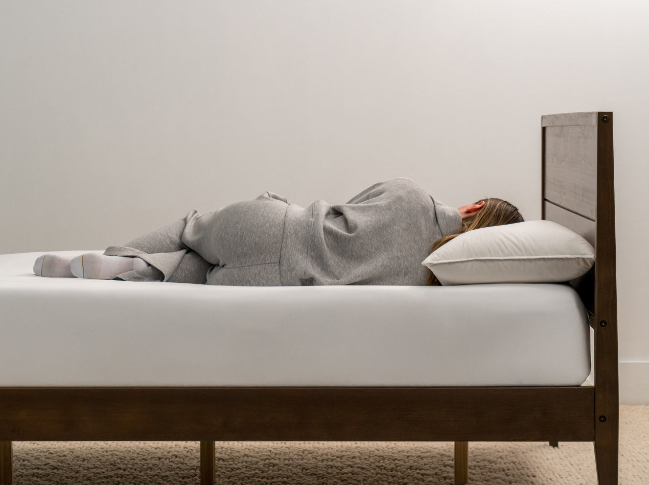 Down Alternative Pillow - angle view