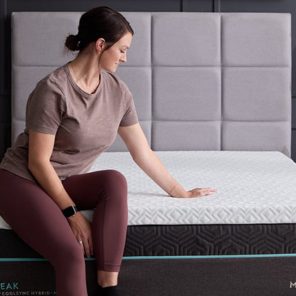Gel Memory Foam Mattress Topper - lifestyle view