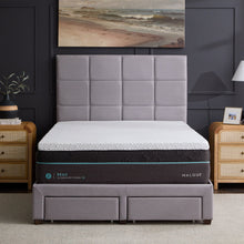 Gel Memory Foam Mattress Topper - front view