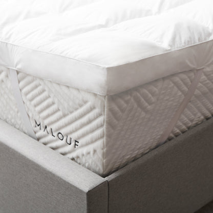 Down Alternative Mattress Topper - side view