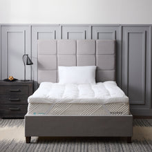 Down Alternative Mattress Topper - front view