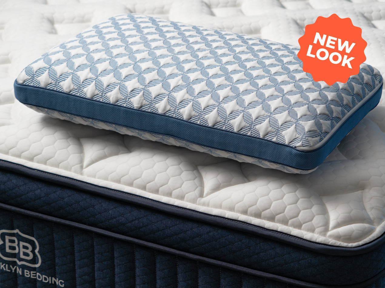 Gel Memory Foam Pillow - front view