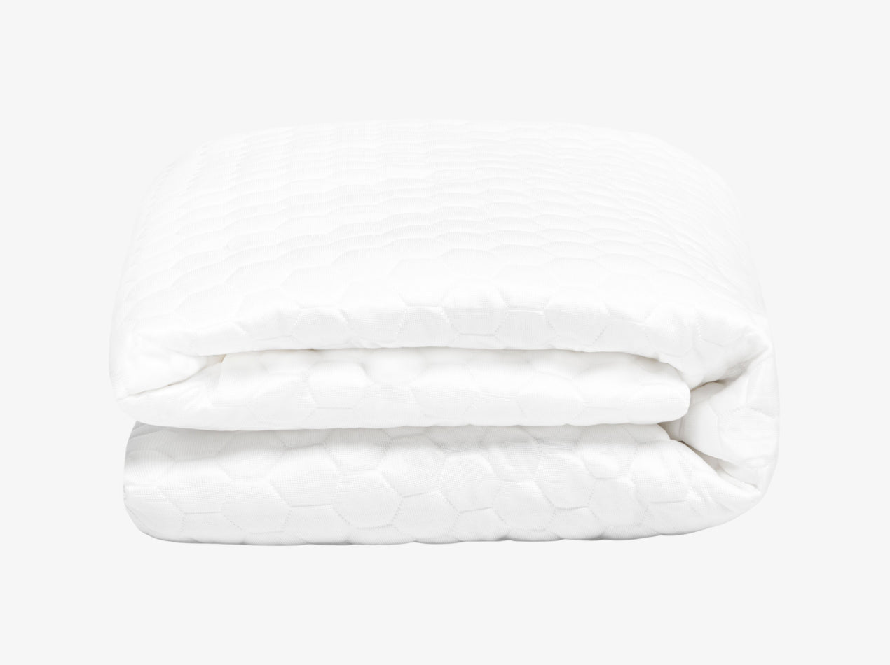 Luxury Cooling Mattress Protector - side view