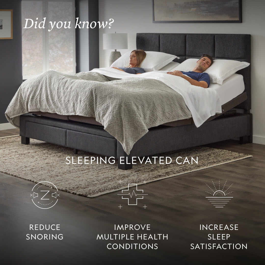 M455 Adjustable Base - lifestyle view