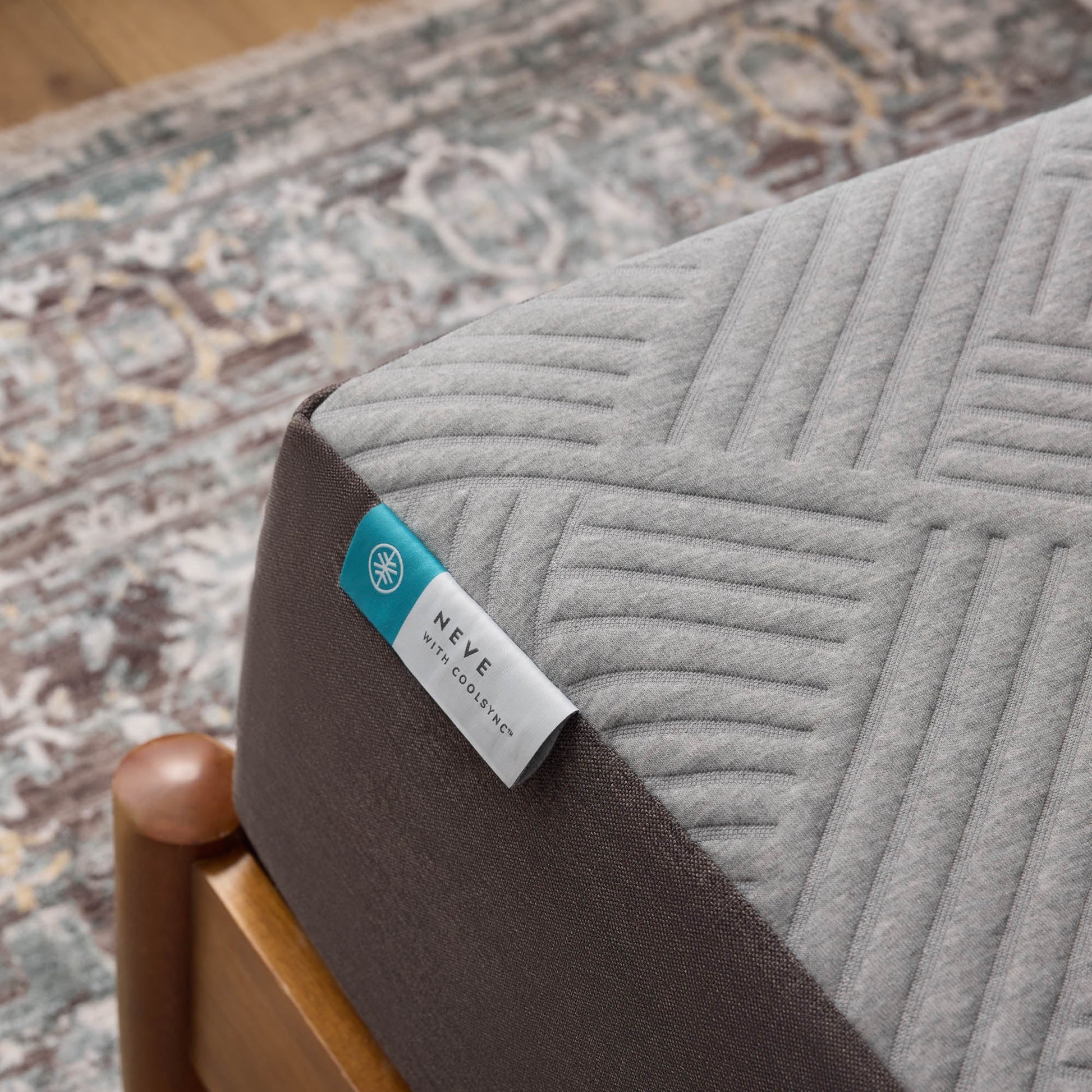 Neve Mattress - lifestyle view