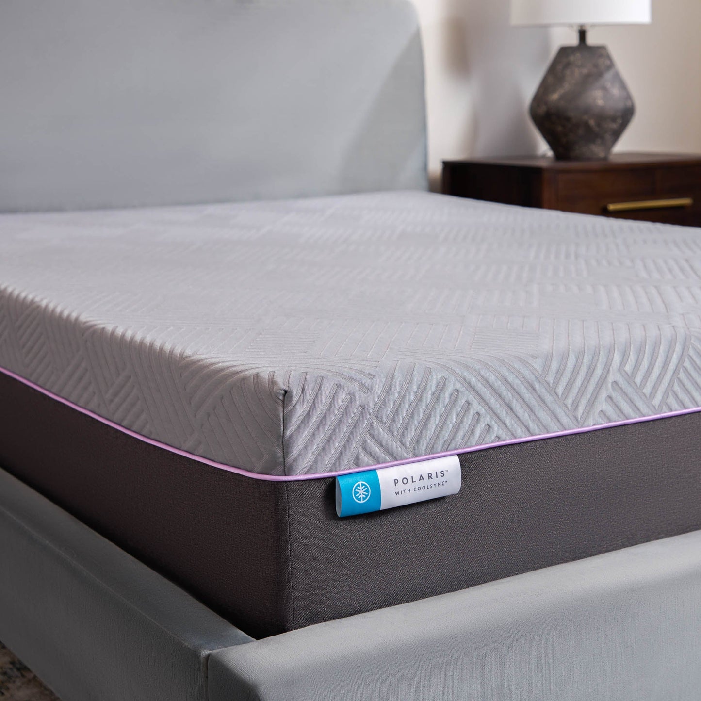 Polaris Hybrid Mattress - lifestyle view