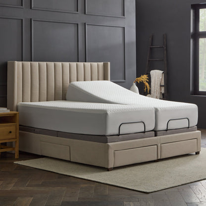 Five Sided + HyperChill Mattress Protector - angle view