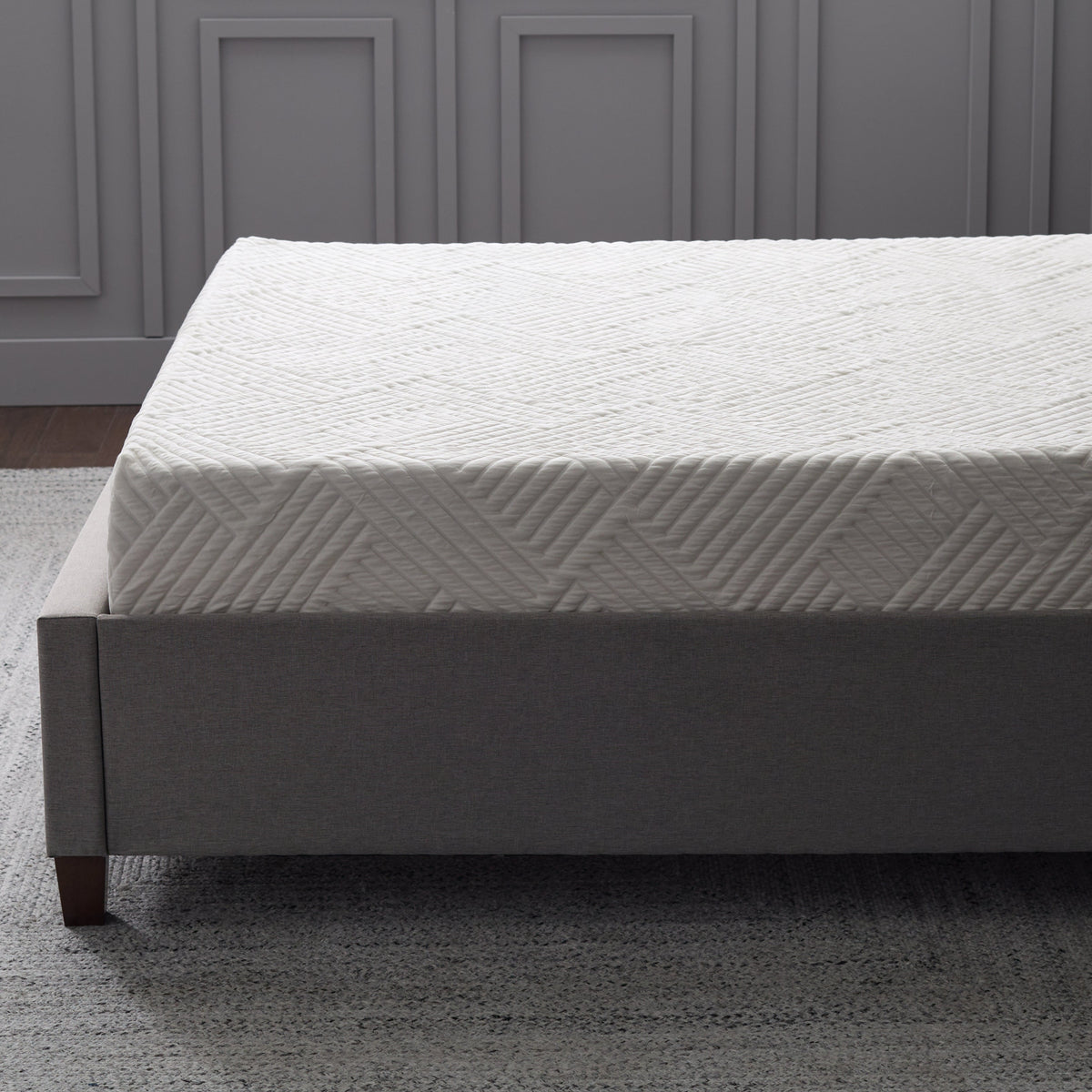 Eastman Platform Bed Frame - angle view
