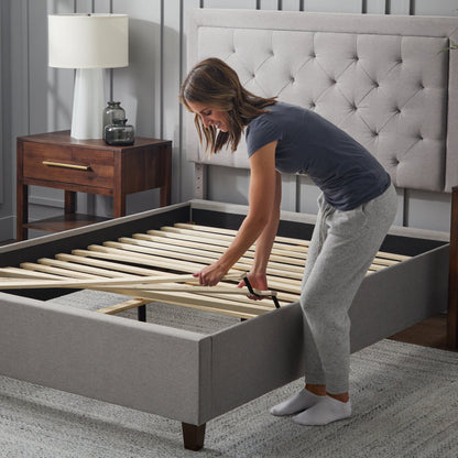 Eastman Platform Bed Frame - side view