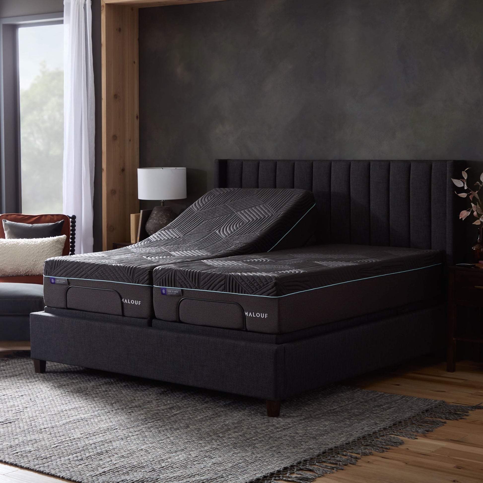 S655 Adjustable Base - side view