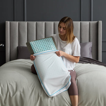 CarbonCool LT + OmniPhase Pillow - detail view