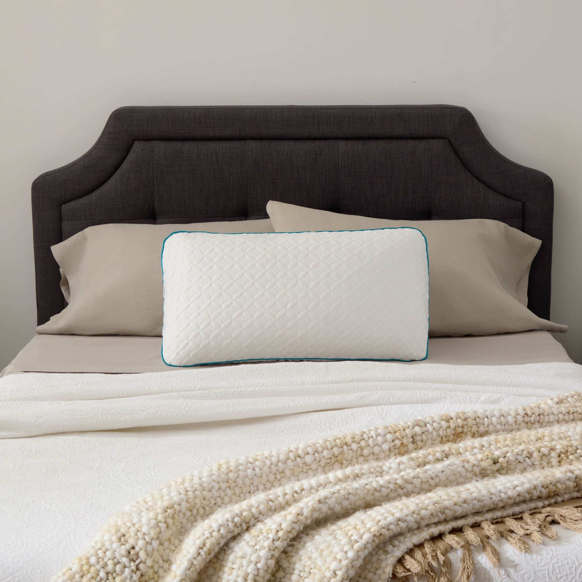 FlexFill Pillow + HyperChill - angle view