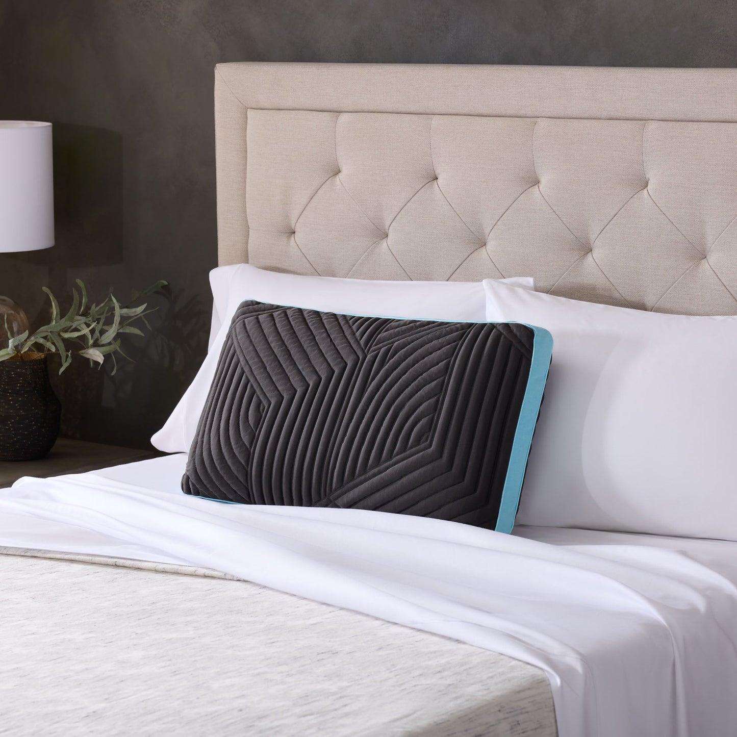 Ice Cloud CoolSync Pillow - front view