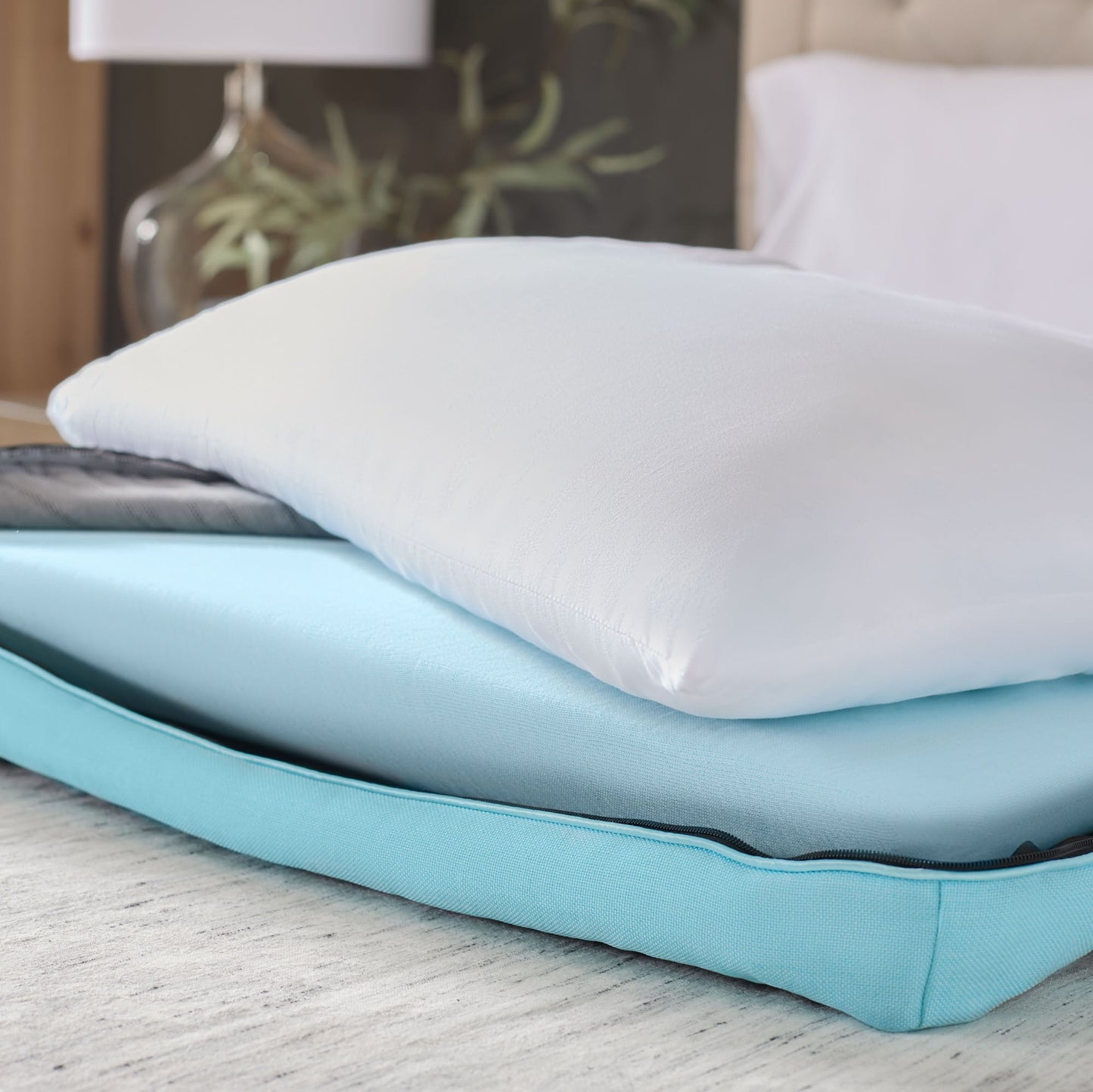 Ice Cloud CoolSync Pillow - lifestyle view