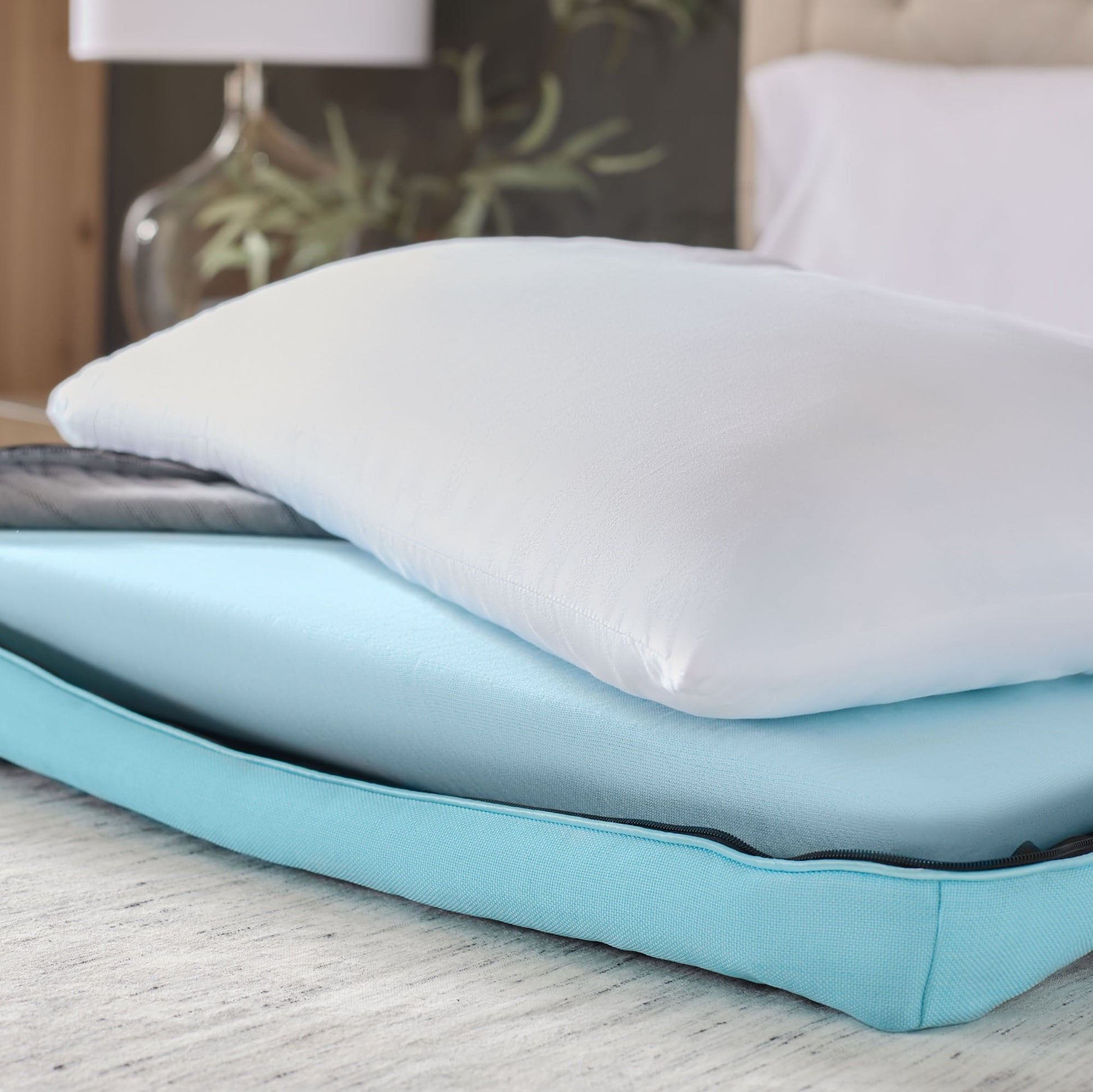 Ice Cloud CoolSync Pillow - lifestyle view