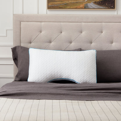 Shoulder FlexFill Pillow + HyperChill - angle view