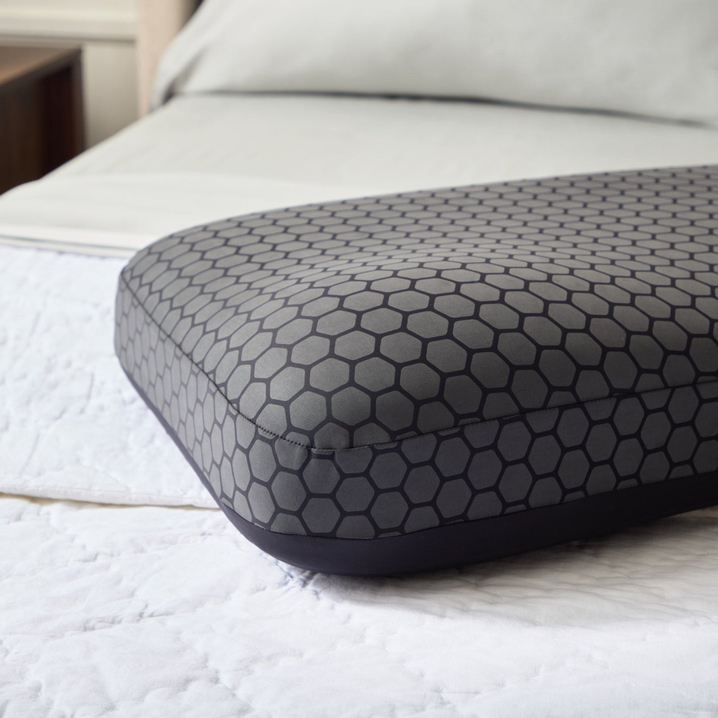 HexCurve Pillow + OmniPhase - lifestyle view