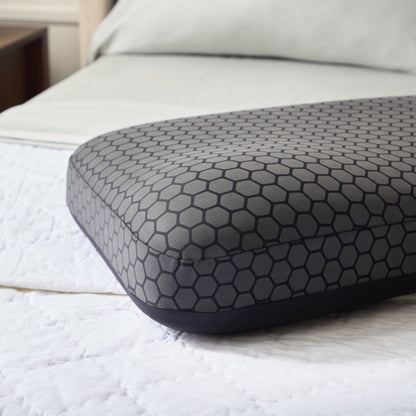 HexCurve Pillow + OmniPhase - lifestyle view
