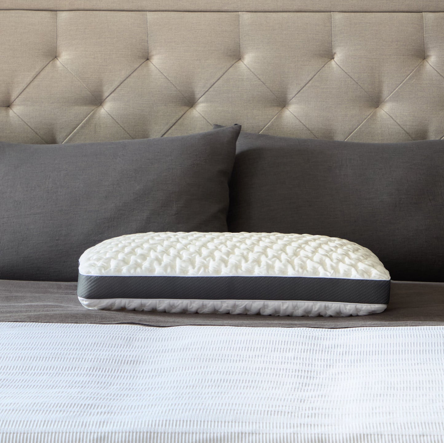 Quilted Convolution Pillow - detail view