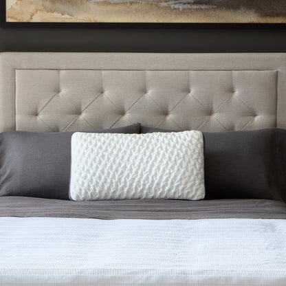 Quilted Convolution Pillow - angle view