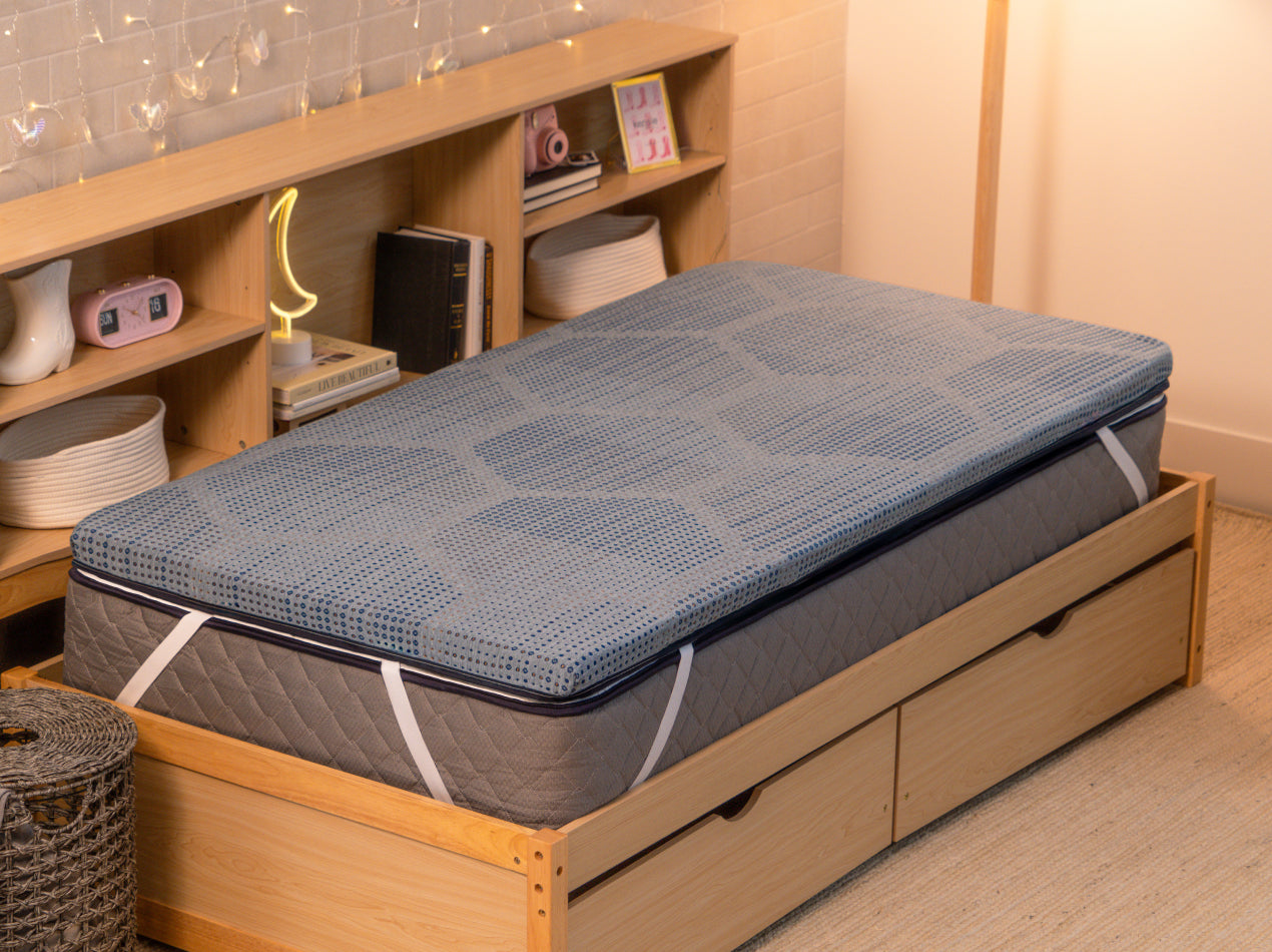 CopperFlex 201 Mattress Topper - angle view