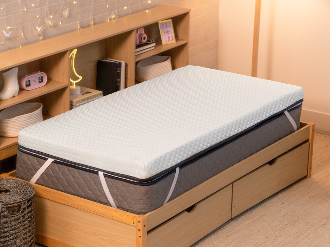 CopperFlex 301 Mattress Topper - angle view
